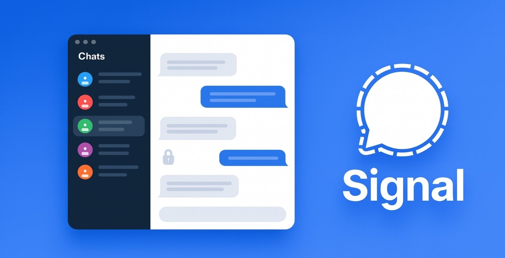 signal chat interface